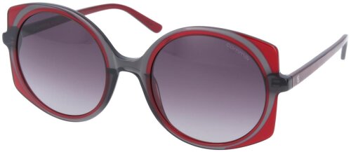 Stylische Comma Sonnenbrille CO 77152 97  in Rot - Transparent