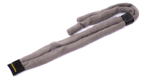 Brillenband CROAKIES SUITER mit justierbarem Stopper aus Baumwolle in Charcoal