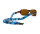 Brillenband CROAKIES Suiter XL aus Polyester mit justierbarem Stopper - Painted Daisy