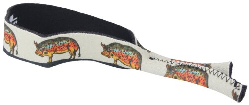 Schwimmfähiges CROAKIES Neopren XL Sportband - gegen rutschende Brillen - Hog Brown