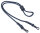 Hochwertiges CROAKIES TERRA SPEC Brillenband mit justierbaren Stopper - Navyblau