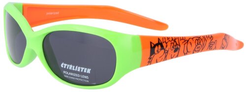 Farbenprächtige Kinder - Sonnenbrille CT4548 aus Kunststoff in Grün - Orange mit Highlights