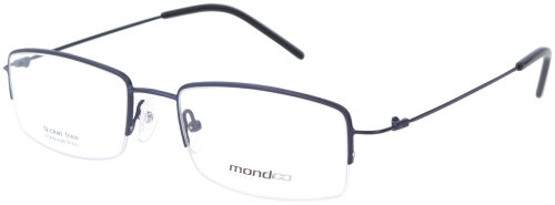 Unauffällige, dünne Nylor - Fernbrille SLIM NYLOR aus Metall in Blau mit individueller Stärke