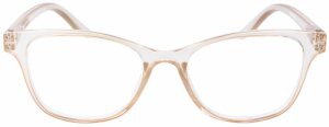 Schicke Kunststoff-Fertiglesebrille MARY in CREAM mit...