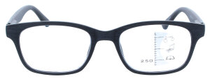 Fertige Gleitsichtbrille GEROLD - erweiterte Lesebrille / Arbeitsplatzbrille in Schwarz
