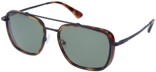 JOSHI Premium Sonnenbrille 7954 C1 in klassischer Form und dezenten Seitenschutz in Havanna