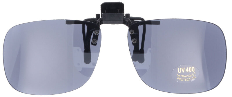 Sonnenschutzvorhänger / Sonnenclip UV-400 mit Clip on zum Klappen 