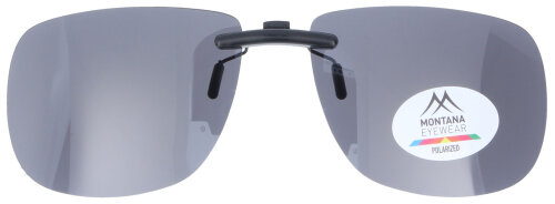 Sonnenschutzvorhänger Montana Eyewear C2 mit Polarisation und praktischem Clip on in Grau