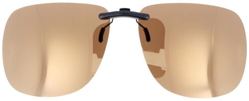 Verspiegelter Sonnenschutz Vorhänger Montana Eyewear C3B - polarisierend in Braun