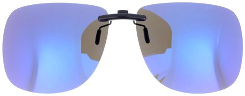 Verspiegelter Sonnenschutz Vorhänger Montana Eyewear C3A - polarisierend in Blau