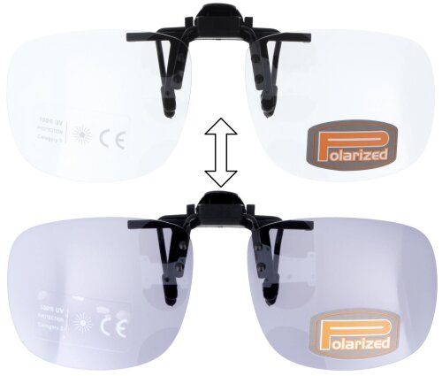 Photochromatischer Sonnenschutzvorhänger SOLAR COVER SUN PS in Transparent zu Grau