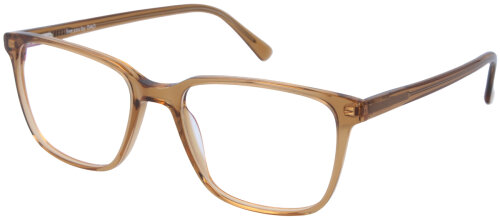 Kunststoff - Brille MAXIMUS in Braun aus Acetat, mit Federscharnier und optional mit individueller Verglasung
