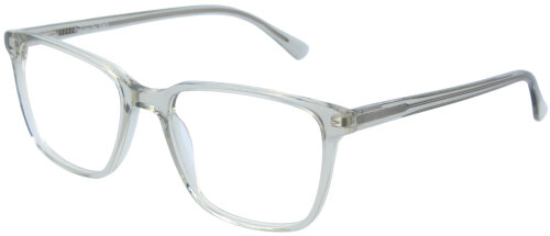 Kunststoff - Brille MAXIMUS in Grau aus Acetat, mit Federscharnier und optional mit individueller Verglasung