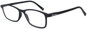 Schwarze Lesebrille MR51 - extra flach aus flexiblem...