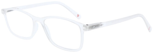 Transparente Lesebrille MR51D - extra flach aus flexiblem Kunststoff mit Federscharnier