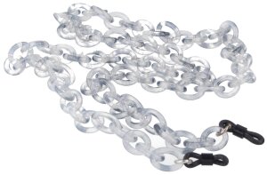 Stilvolle Cell - Brillenkette KC9 mit Gummischlaufe und...