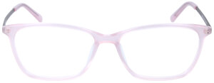 Leichte Brille EVIE aus rosafarbenem Kunststoff - optional mit individueller Verglasung