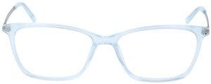 Leichte Brille EVIE aus aquafarbenem Kunststoff - optional mit individueller Verglasung