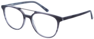Stylische Bifokalbrille ASLAN in Grau mit Federscharnier und individueller Stärke