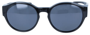 Runde Überbrille / Sonnenbrille aus schwarzem...