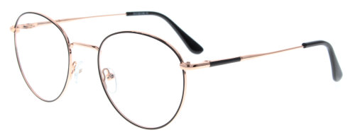 Roségoldene Brille KARLI aus extra feinem Metall optional mit Verglasung