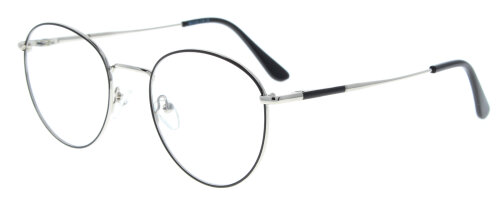 Silberne Brille KARLI aus extra feinem Metall optional mit Verglasung