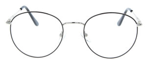 Silberne Brille KARLI aus extra feinem Metall optional mit Verglasung