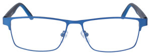 Blaue Brille TOMKE aus robustem Metall mit...