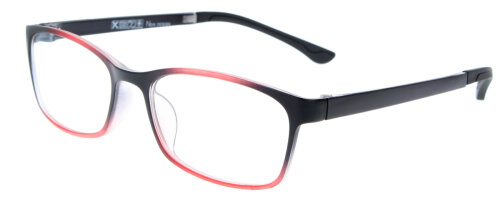 ELISA in Rot-Schwarz aus flexiblem TR-90 Kunststoff mit individueller Stärke