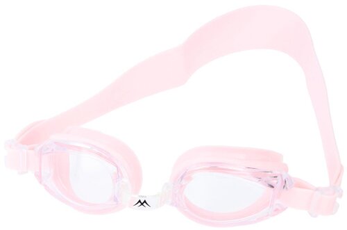 Klassik - Schwimmbrille MG1B von Montana für Kinder, mit regulierbarem Nasensteg in Pink
