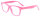 Pinke Blaulichtfilter-Brille ohne Stärke für Kinder KBLF1 aus hochwertigem Kunststoff