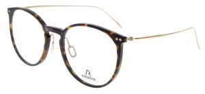 Rodenstock Damen-Brillenfassung R7135 C aus Kunststoff in Havanna-Gold