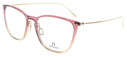 Rodenstock Damen-Brillenfassung R7134 C aus Kunststoff in Bordeaux-Gold