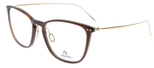 Rodenstock Damen-Brillenfassung R7134 D aus Kunststoff in Dunkelbraun-Gold