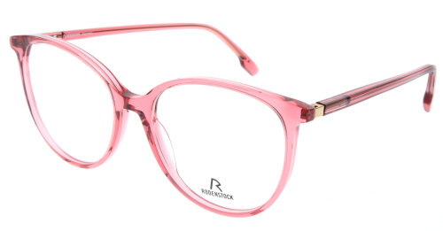Rodenstock Damen-Brillenfassung mit Federscharnier R5361 D aus Kunststoff in Himbeere