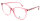 Rodenstock Damen-Brillenfassung mit Federscharnier R5361 D aus Kunststoff in Himbeere