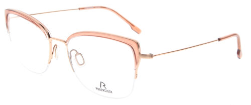 Rodenstock Nylor Damen-Brillenfassung R7138 B aus Titan in Rosé