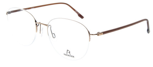 Rodenstock Nylor Unisex-Brillenfassung R7140 C aus Titan in Braun