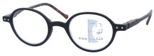 Stylische Gleitsichtbrille THILO in Schwarz - erweiterte...