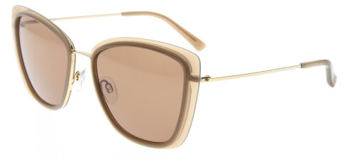 Rodenstock Damen-Sonnenbrille R3339 C aus Acetat in Beige/Gold