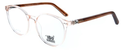Brillenfassung BRAUNWARTH 59 - 210525 für Damen in Beige - Transparent mit 180° Scharnier