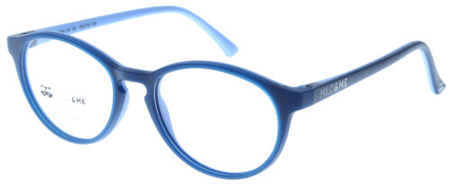 Jugendbrille MILO & ME KIM 85061 32 in Dunkelblau / Hellblau aus flexiblem Kunststoff inkl. Zubehör
