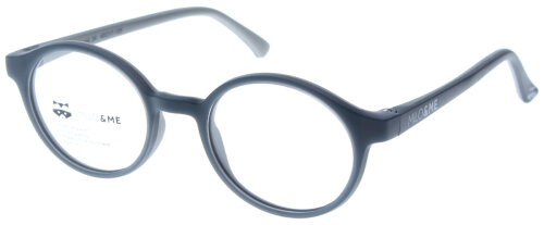 Kinderbrille CHARLY 85090 39 von MILO & ME in Grau / Hellgrau aus flexiblem Kunststoff inkl. Zubehör
