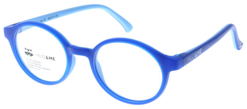 Kinderbrille CHARLY 85090 31 von MILO & ME in Blau / Hellblau aus flexiblem Kunststoff inkl. Zubehör