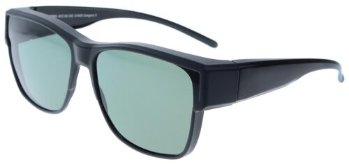 Schwarze Überbrille Cat. 3 aus Kunststoff polarisierend und mit Entspiegelung von BRAUNWARTH