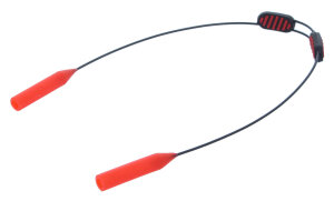 Funktionales Sportband / Brillenband NECK - STRAP in Orange mit einstellbarer Länge