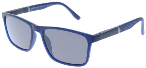 Polarisierende Sonnenbrille "POL2 40 - ZWO" in Schwarz / Blau mit Federscharnier