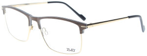 Klassische Brillenfassung HOLZADEL 60 - Mittelteil aus echtem Holz mit Federscharnier