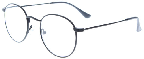 Filigrane Metall - Lesebrille READ10 in Schwarz  inklusive Microfaserbeutel