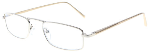 Filigrane Lesebrille RSPECXS STANDARD aus Metall in Gold mit Federscharnier